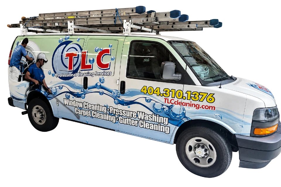 TLC Cleaning Services van